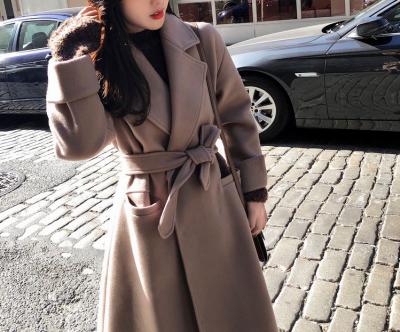 купить Шерстяное пальто средней длины