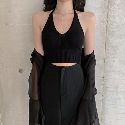 фото 2 Короткий вязаный топ