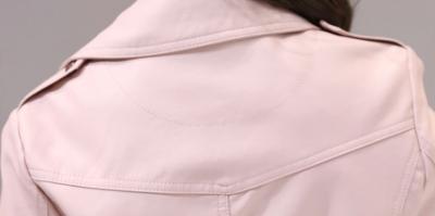 фото 4 Байкерская куртка из искусственной кожи