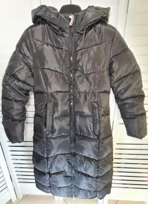 фото 11 Длинная зимняя куртка с капюшоном